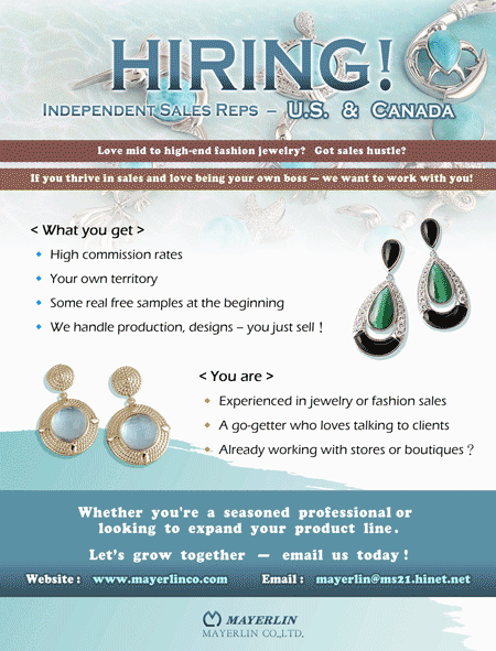 Mayerlink Co Ltd, mid to high-end fashion jewelry